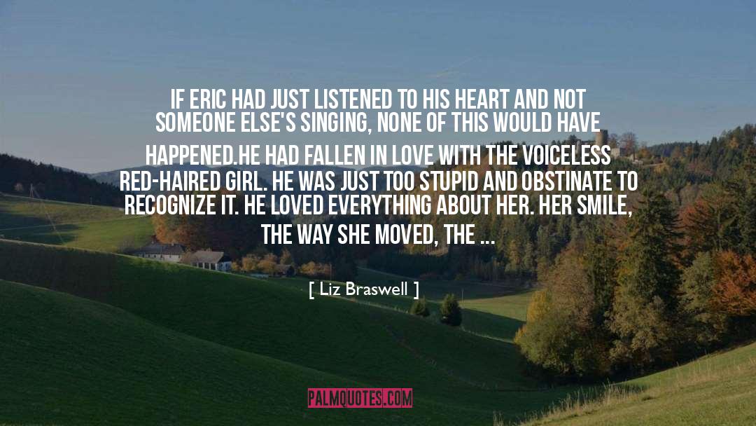 Liz Braswell Quotes: If Eric had just listened