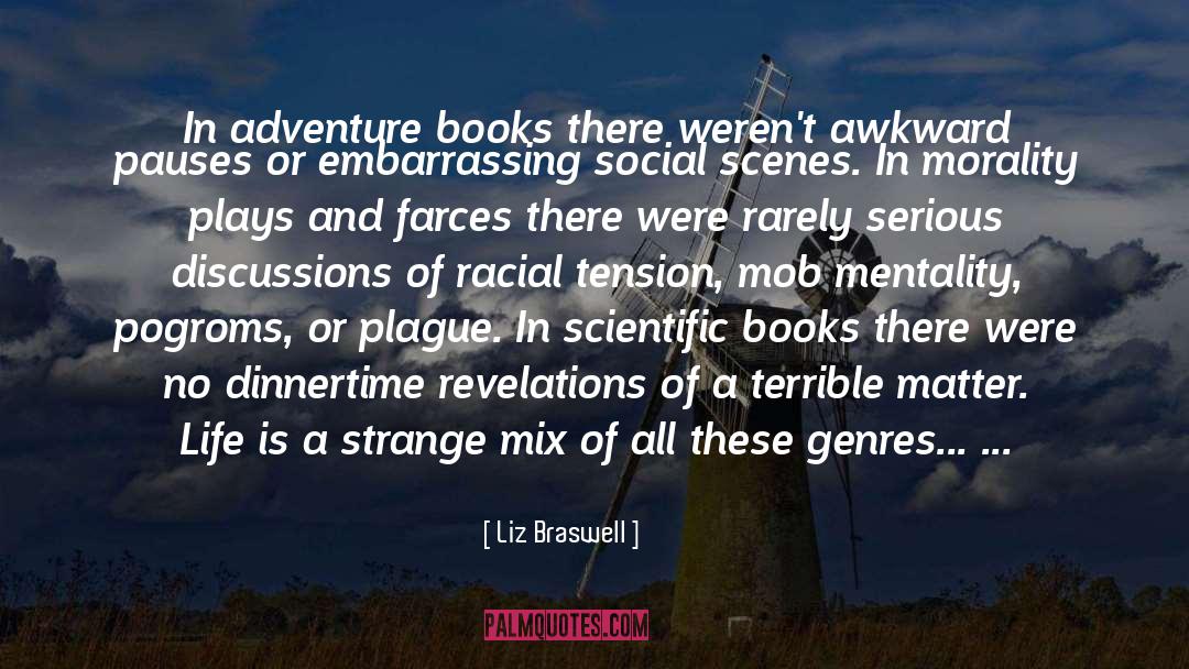 Liz Braswell Quotes: In adventure books there weren't