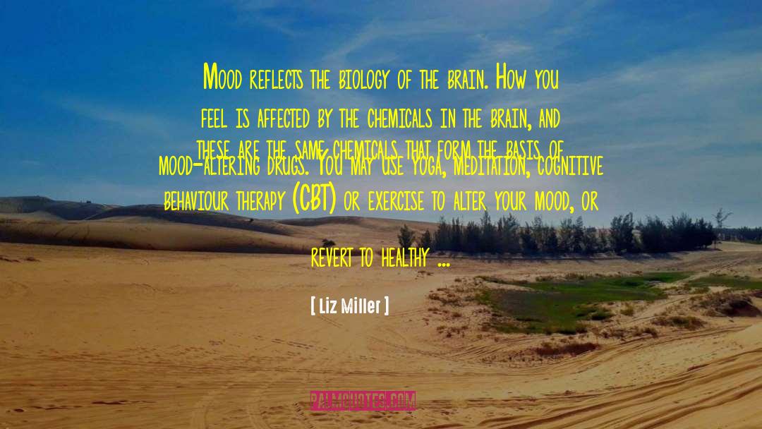 Liz Miller Quotes: Mood reflects the biology of