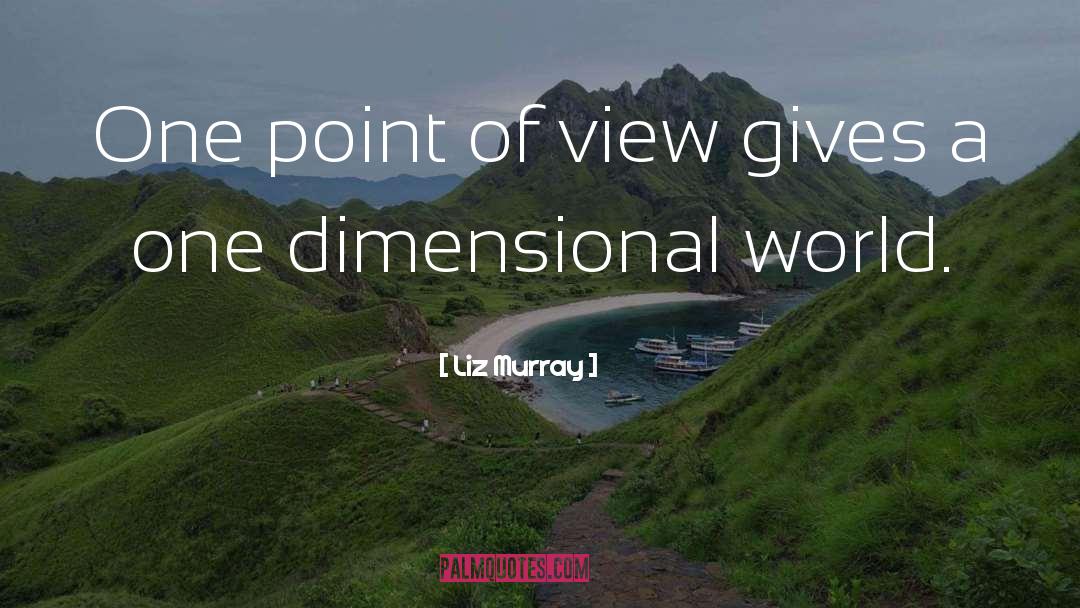 Liz Murray Quotes: One point of view gives