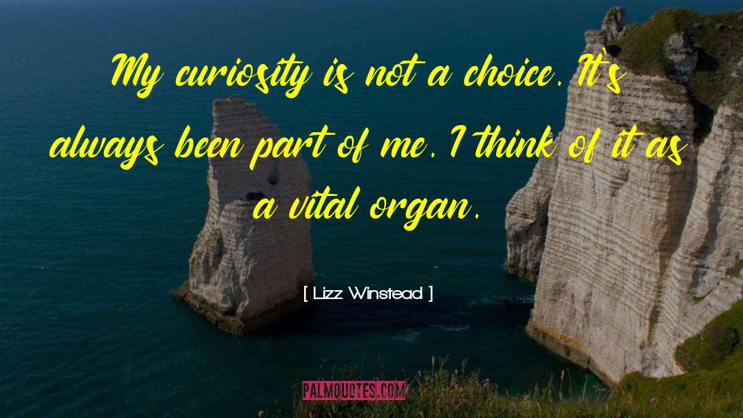 Lizz Winstead Quotes: My curiosity is not a