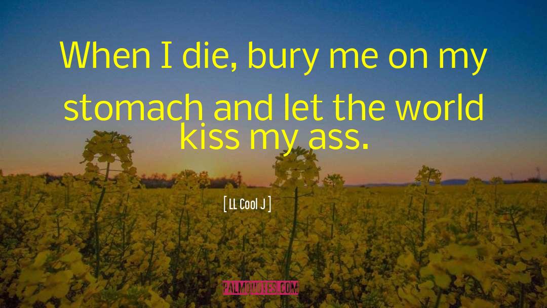 LL Cool J Quotes: When I die, bury me