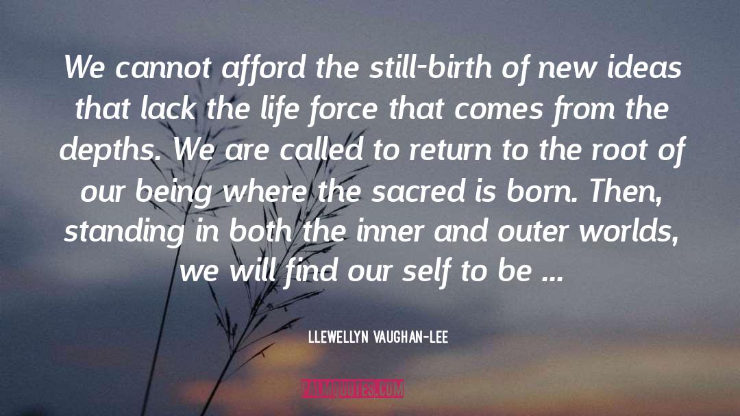 Llewellyn Vaughan-Lee Quotes: We cannot afford the still-birth