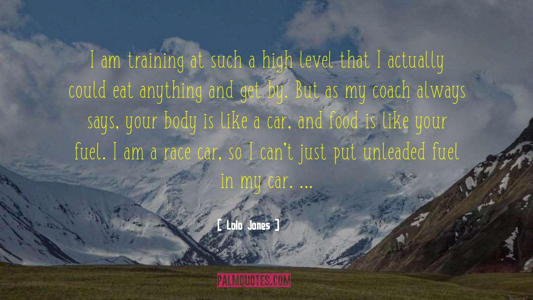 Lolo Jones Quotes: I am training at such