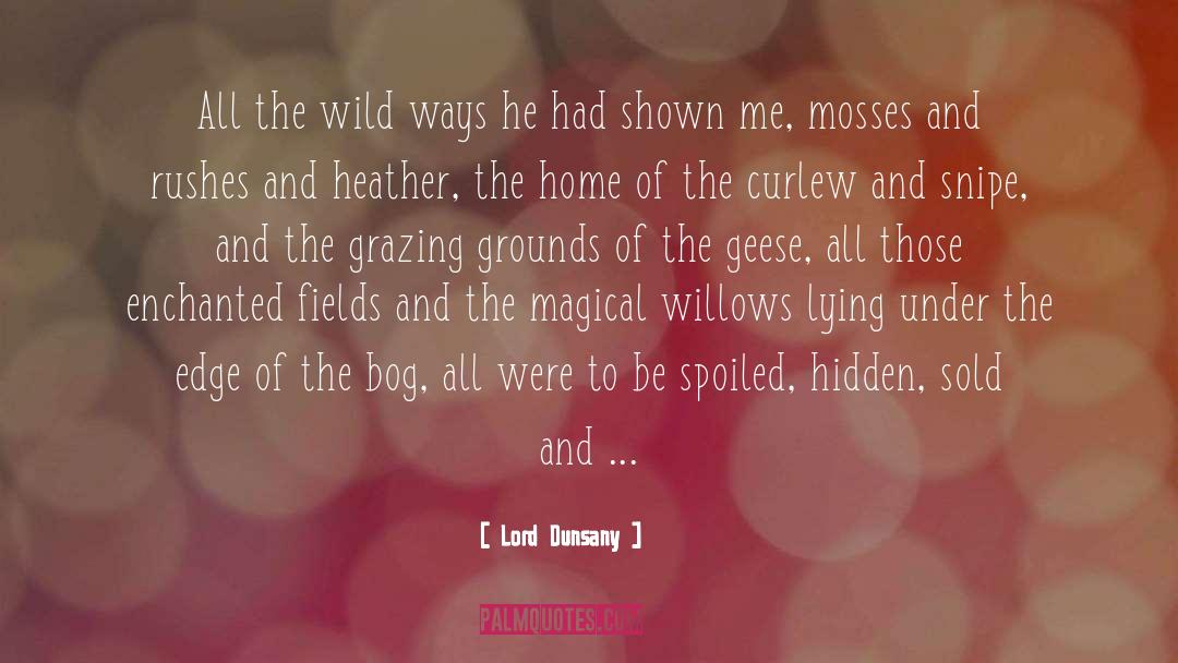 Lord Dunsany Quotes: All the wild ways he