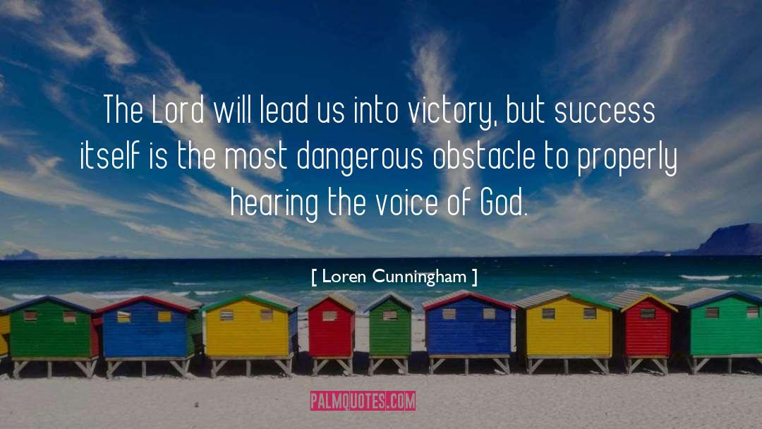 Loren Cunningham Quotes: The Lord will lead us