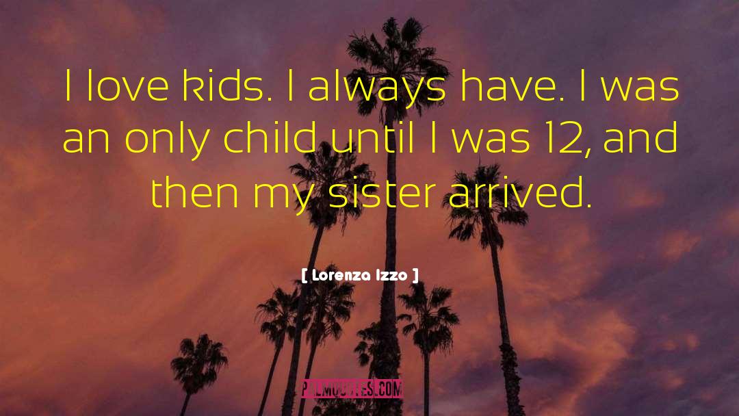 Lorenza Izzo Quotes: I love kids. I always