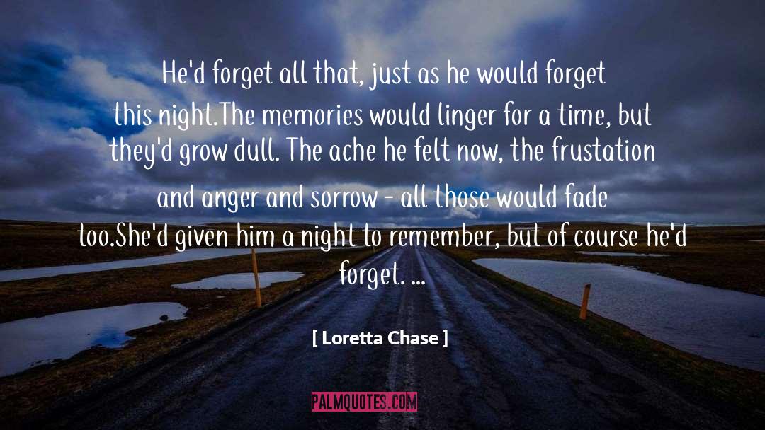 Loretta Chase Quotes: He'd forget all that, just