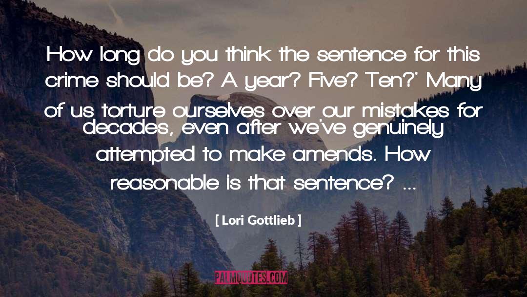 Lori Gottlieb Quotes: How long do you think