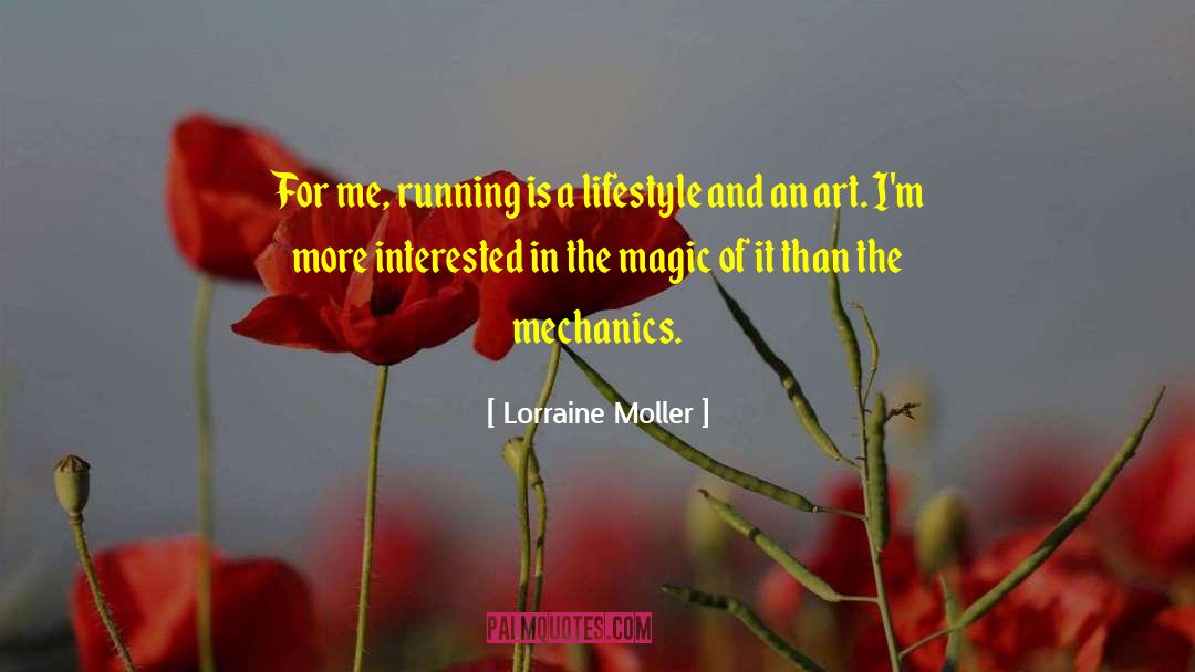 Lorraine Moller Quotes: For me, running is a