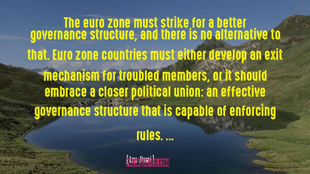 Lou Jiwei Quotes: The euro zone must strike