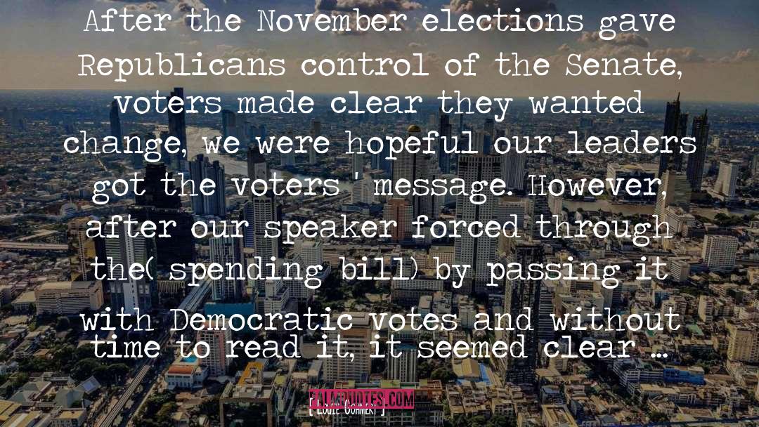 Louie Gohmert Quotes: After the November elections gave