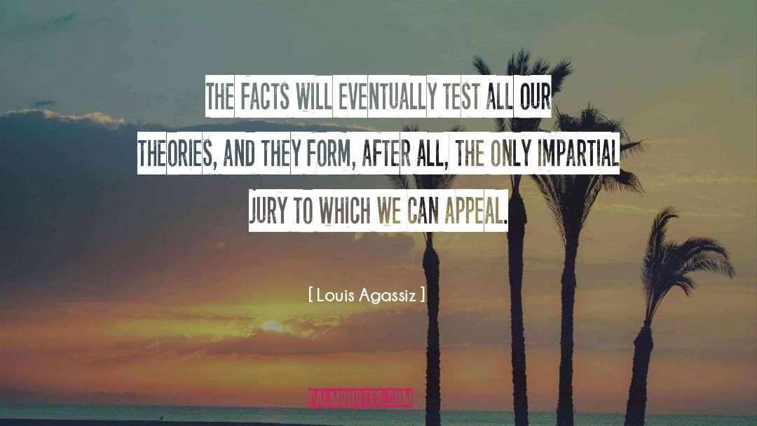 Louis Agassiz Quotes: The facts will eventually test
