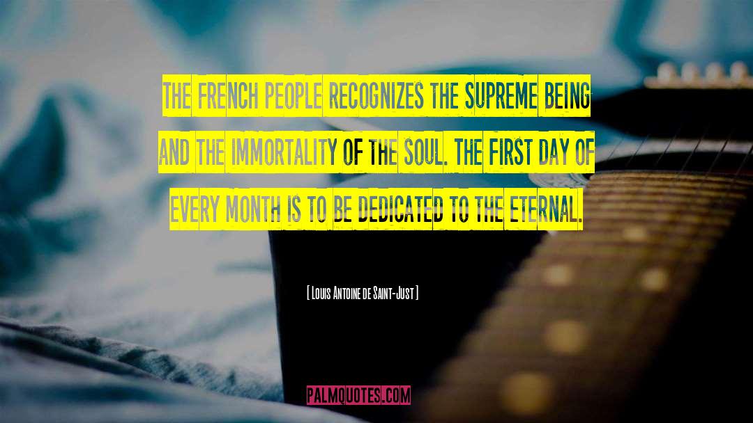 Louis Antoine De Saint-Just Quotes: The French people recognizes the