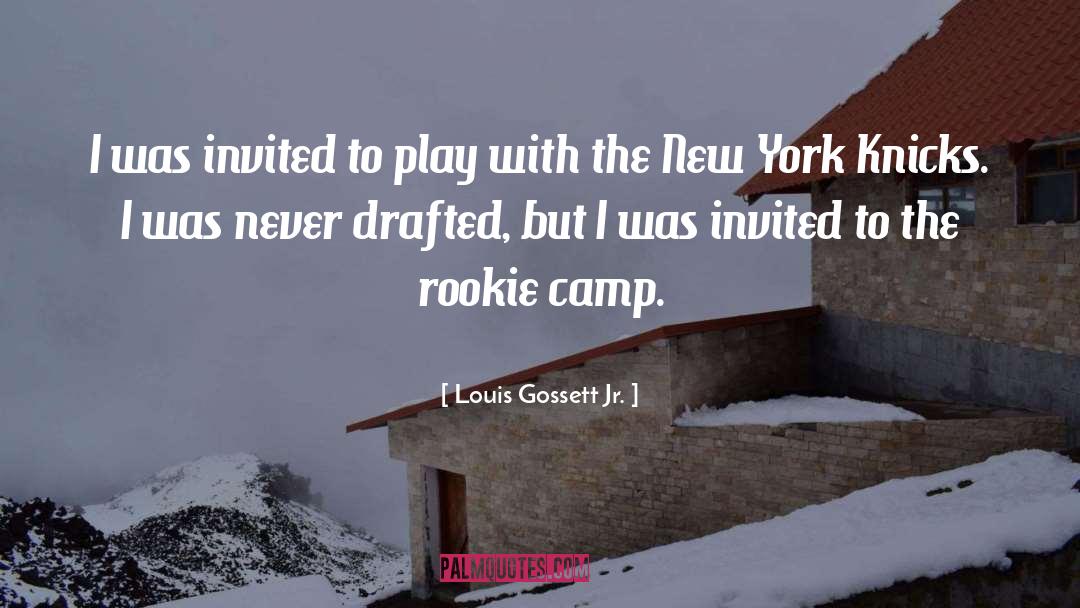 Louis Gossett Jr. Quotes: I was invited to play
