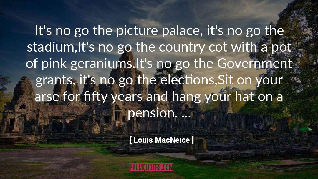 Louis MacNeice Quotes: It's no go the picture