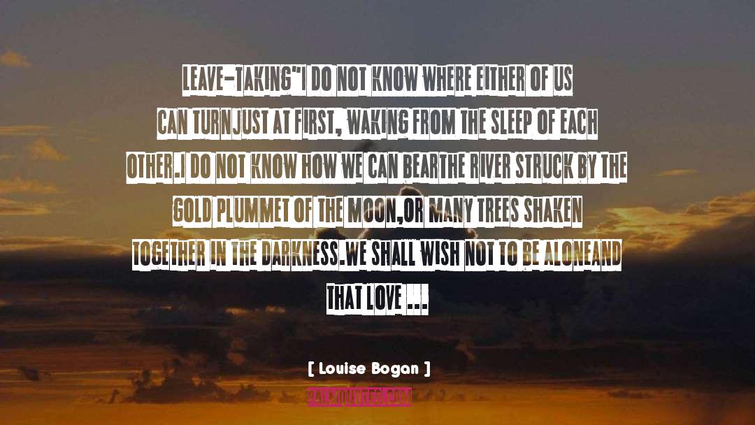 Louise Bogan Quotes: Leave-Taking