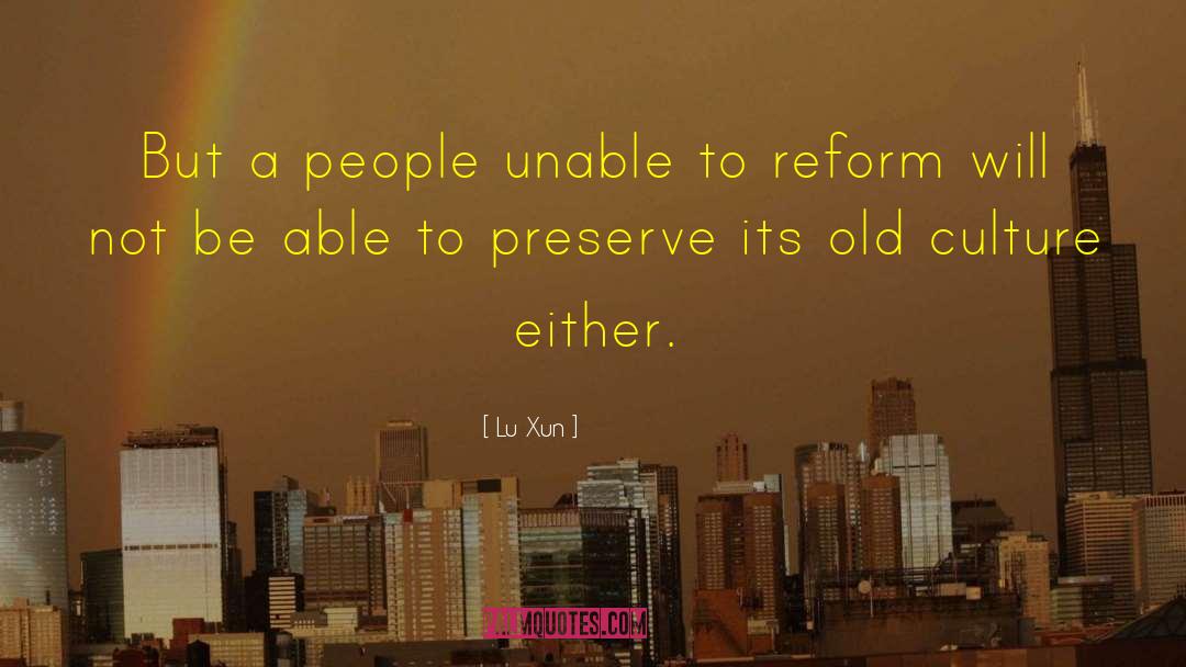 Lu Xun Quotes: But a people unable to