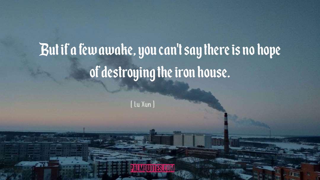Lu Xun Quotes: But if a few awake,