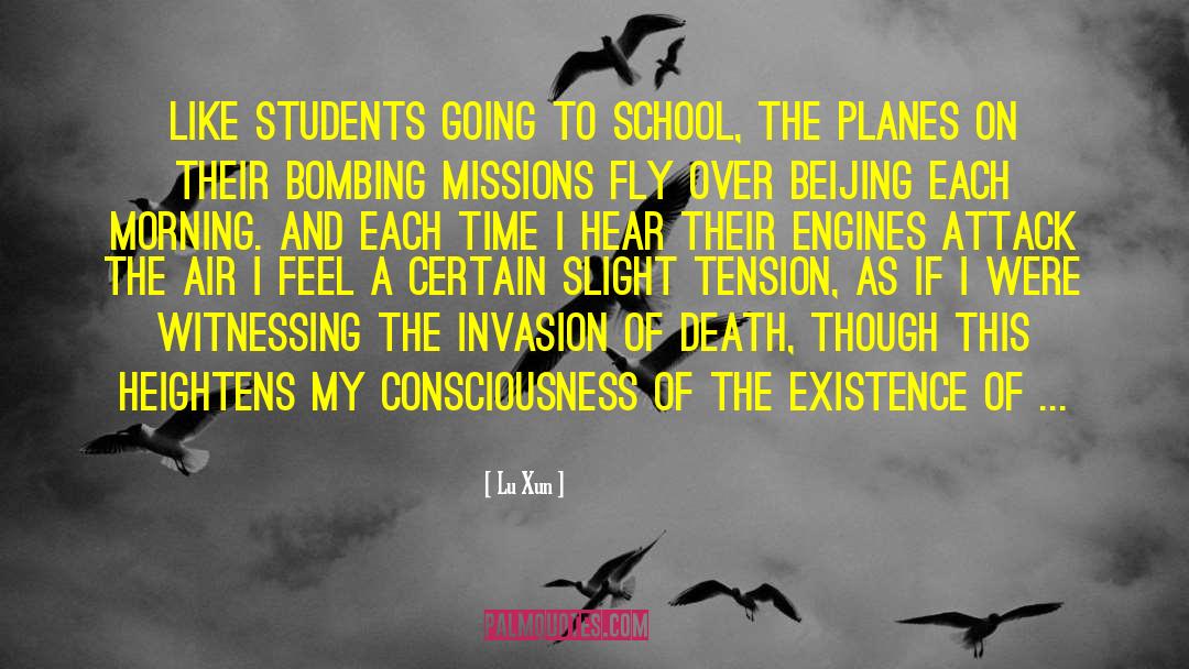 Lu Xun Quotes: Like students going to school,