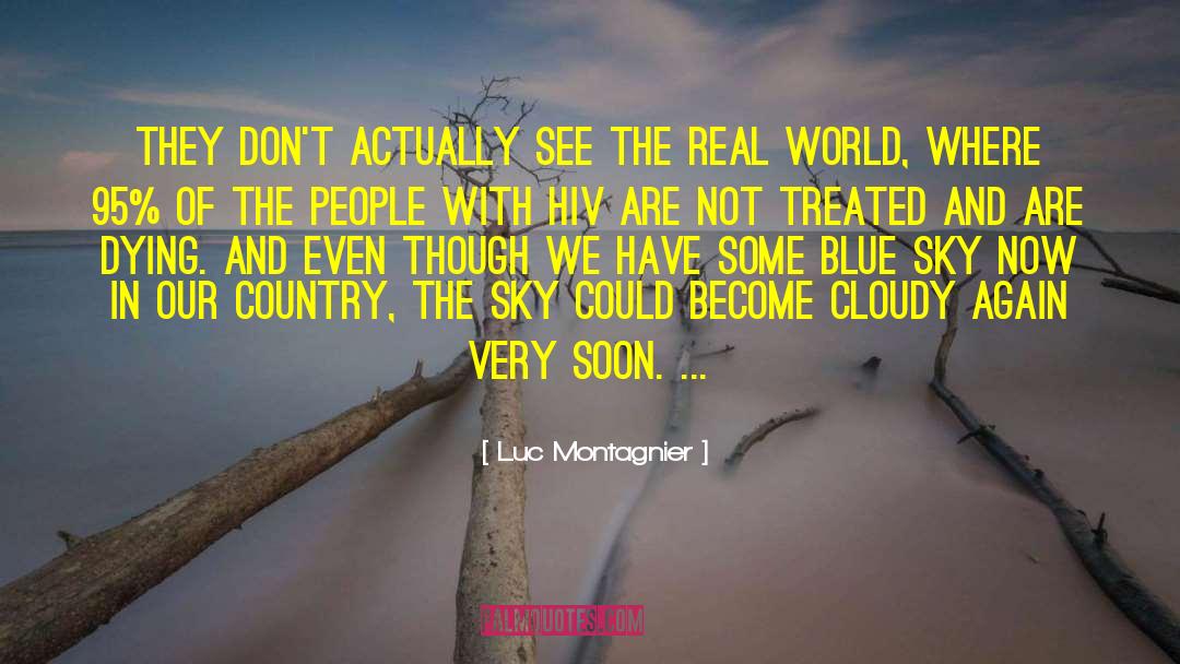 Luc Montagnier Quotes: They don't actually see the