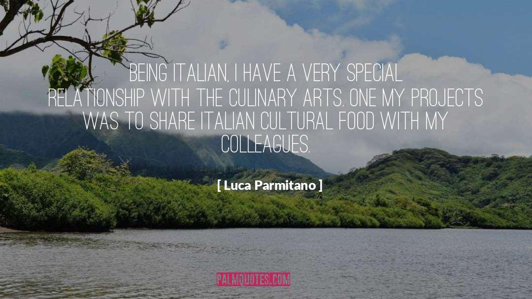 Luca Parmitano Quotes: Being Italian, I have a