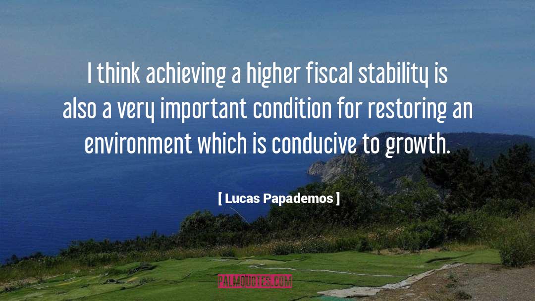 Lucas Papademos Quotes: I think achieving a higher