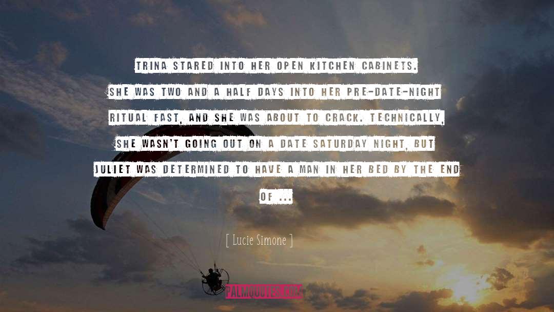 Lucie Simone Quotes: Trina stared into her open