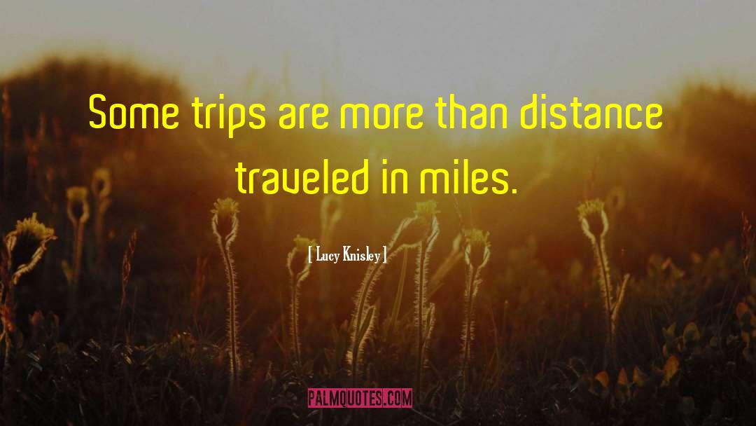 Lucy Knisley Quotes: Some trips are more than