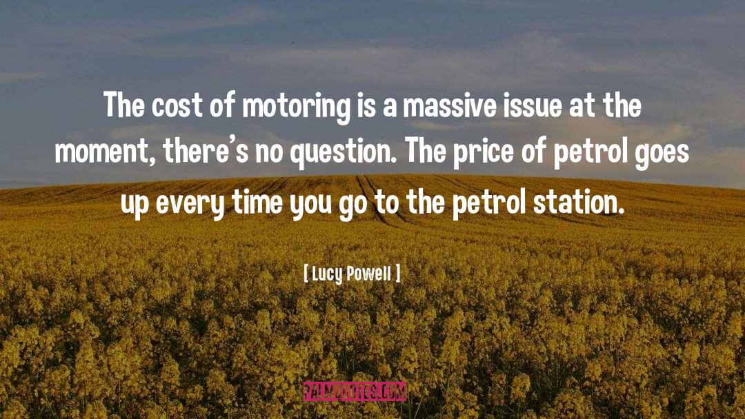 Lucy Powell Quotes: The cost of motoring is