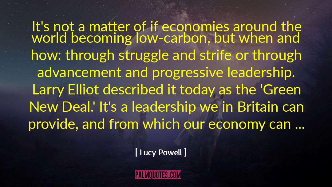 Lucy Powell Quotes: It's not a matter of