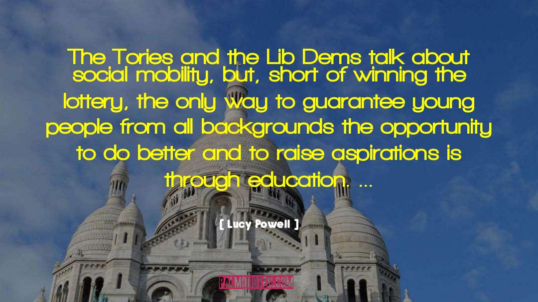 Lucy Powell Quotes: The Tories and the Lib