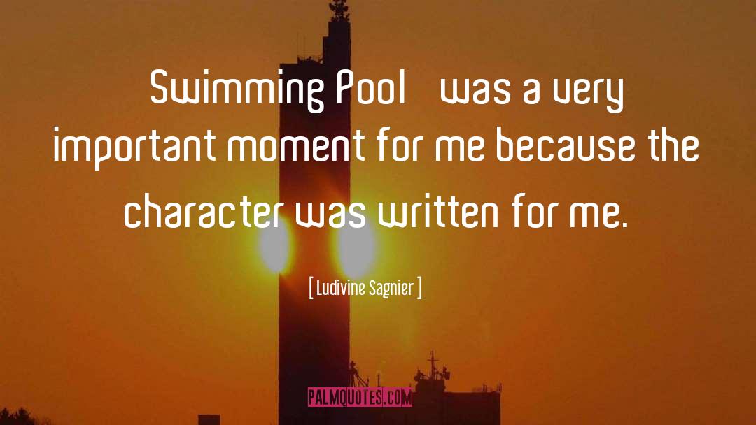 Ludivine Sagnier Quotes: 'Swimming Pool' was a very