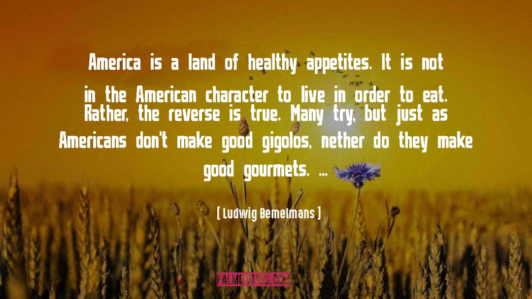 Ludwig Bemelmans Quotes: America is a land of