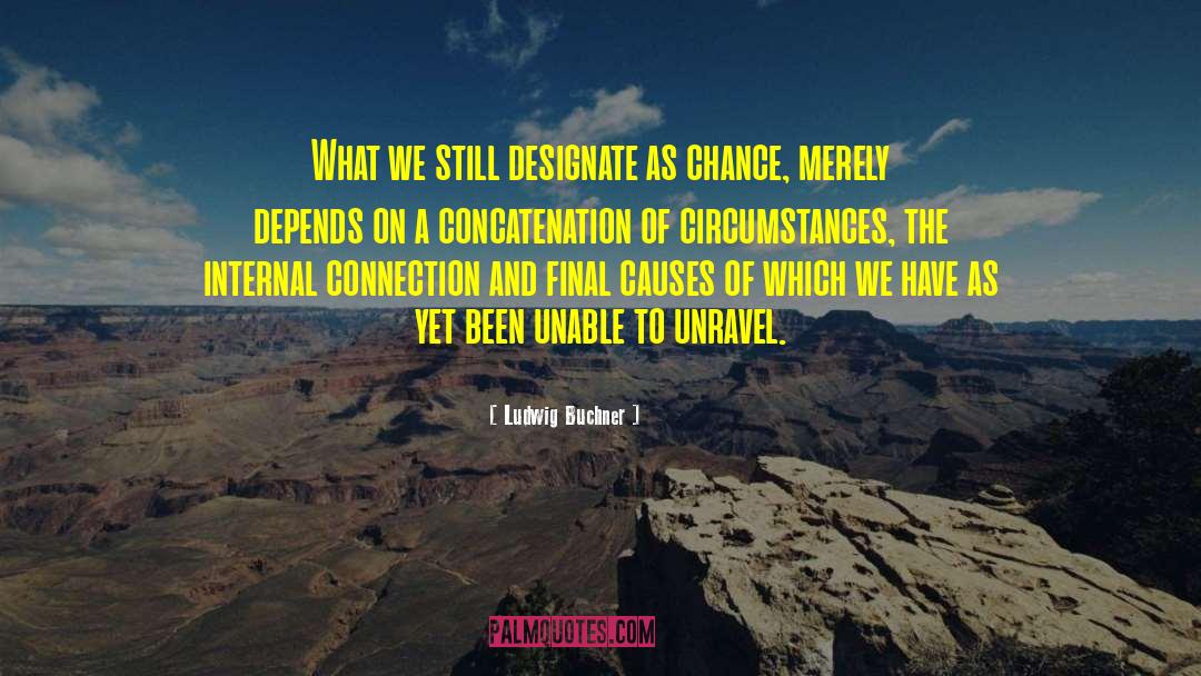 Ludwig Buchner Quotes: What we still designate as
