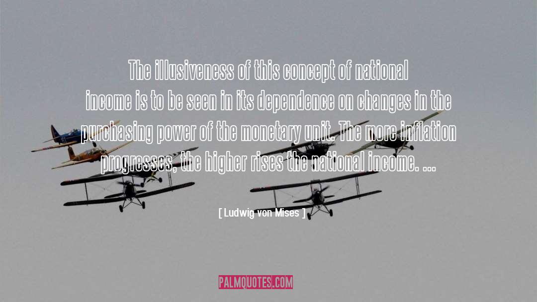 Ludwig Von Mises Quotes: The illusiveness of this concept