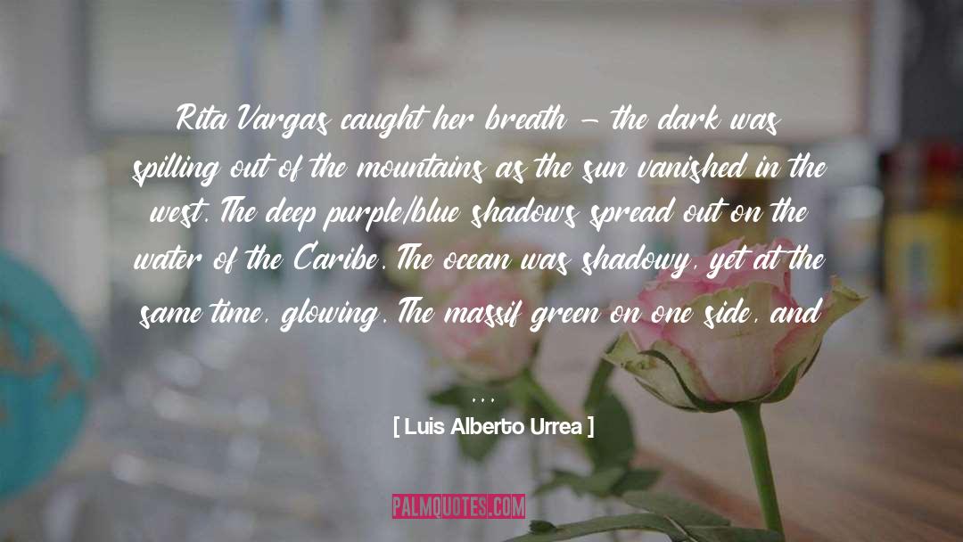 Luis Alberto Urrea Quotes: Rita Vargas caught her breath