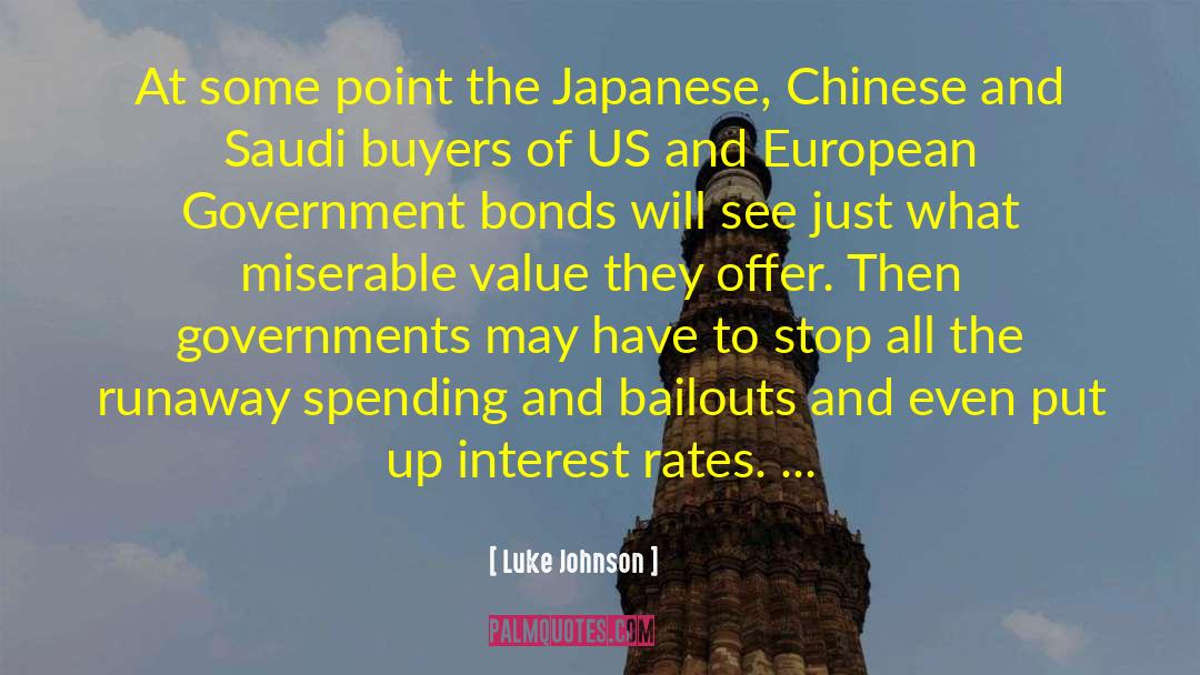 Luke Johnson Quotes: At some point the Japanese,