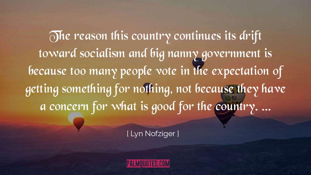 Lyn Nofziger Quotes: The reason this country continues