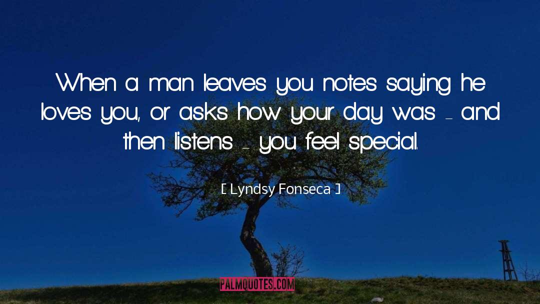 Lyndsy Fonseca Quotes: When a man leaves you