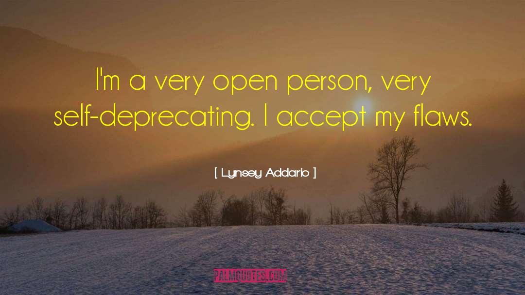 Lynsey Addario Quotes: I'm a very open person,