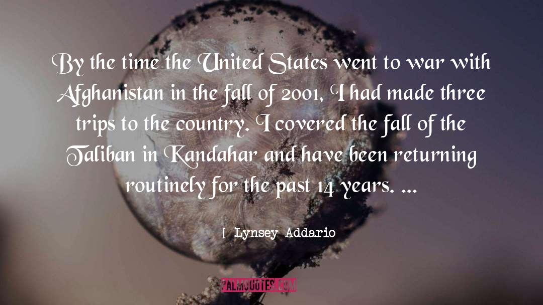 Lynsey Addario Quotes: By the time the United