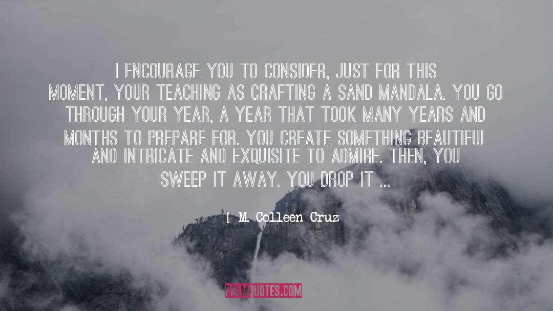M. Colleen Cruz Quotes: I encourage you to consider,