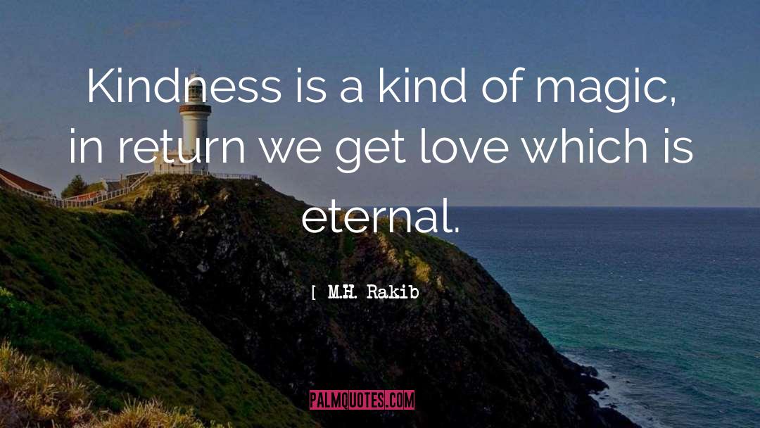 M.H. Rakib Quotes: Kindness is a kind of