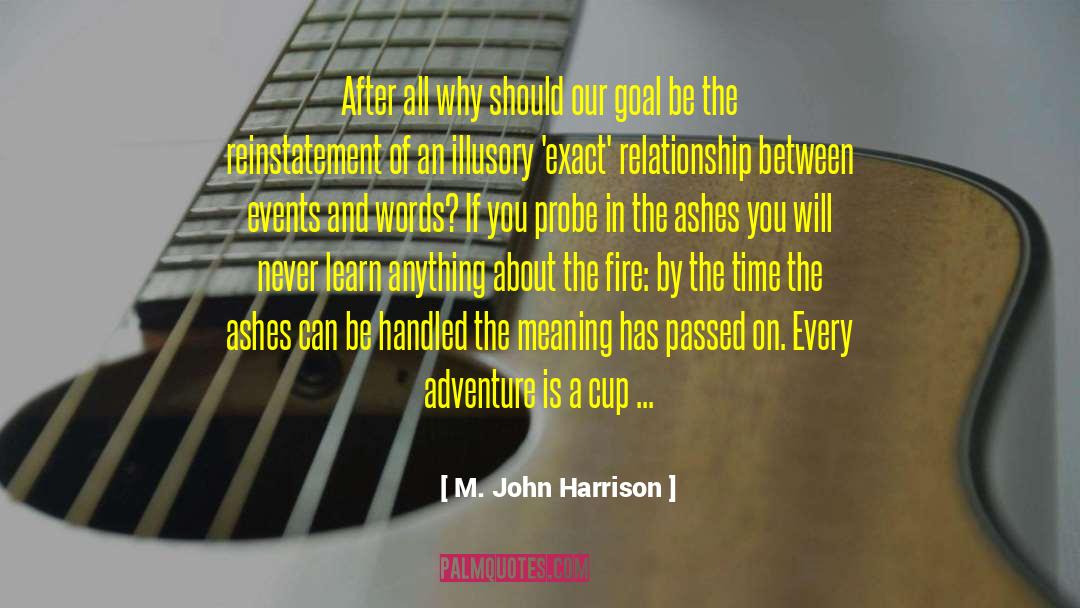 M. John Harrison Quotes: After all why should our