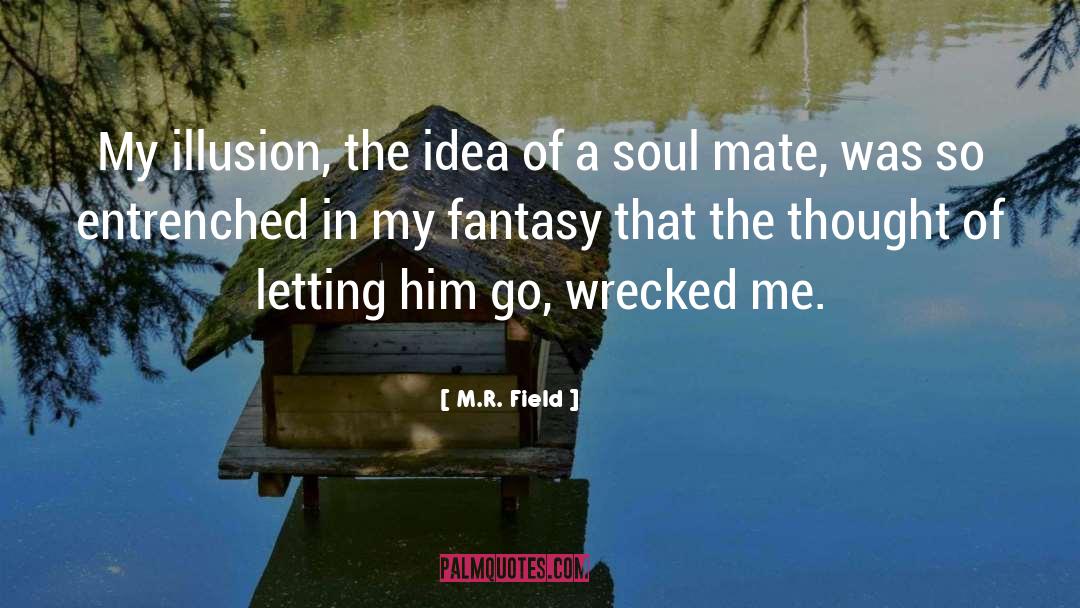 M.R. Field Quotes: My illusion, the idea of