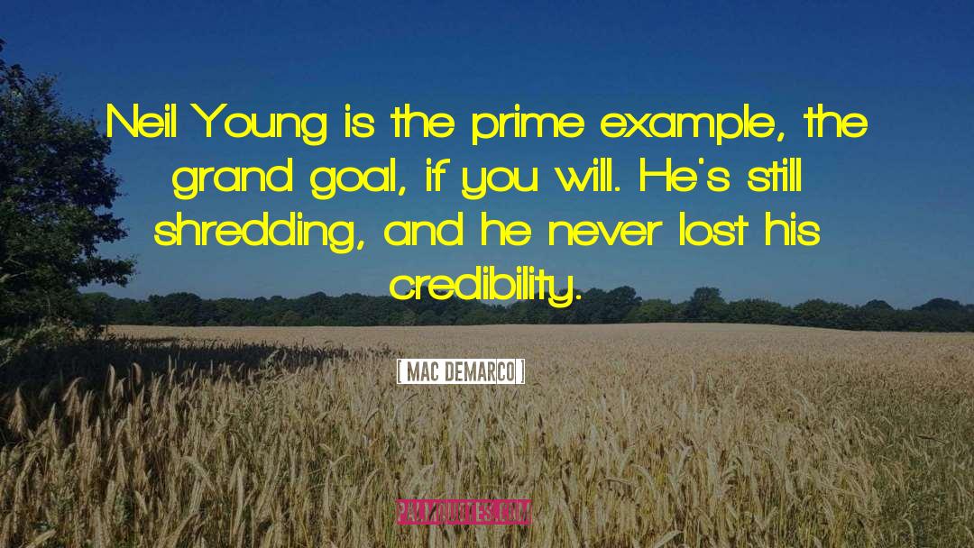 Mac DeMarco Quotes: Neil Young is the prime