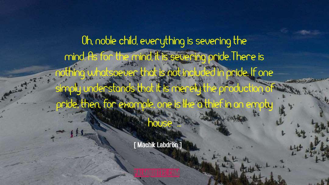 Machik Labdrön Quotes: Oh, noble child, everything is