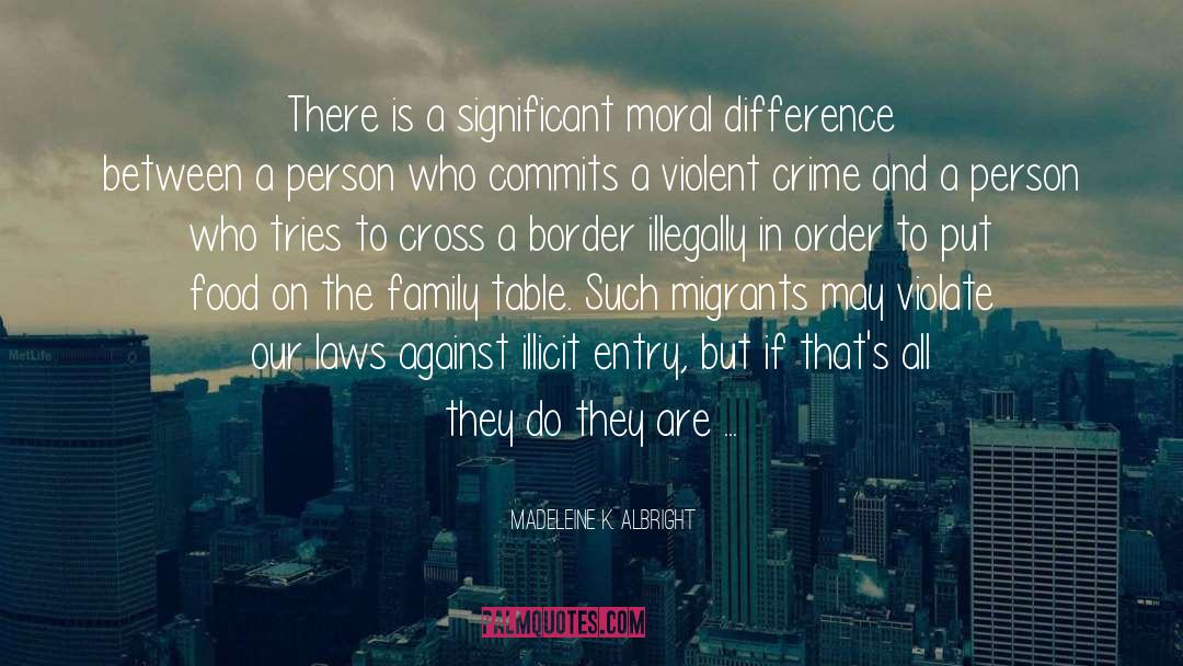 Madeleine K. Albright Quotes: There is a significant moral
