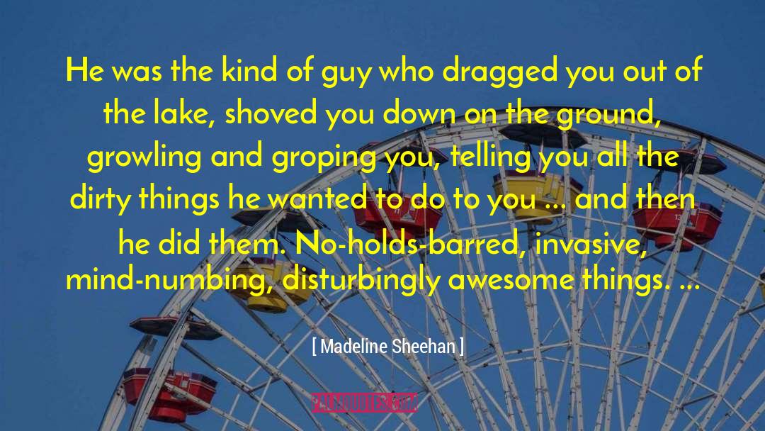 Madeline Sheehan Quotes: He was the kind of